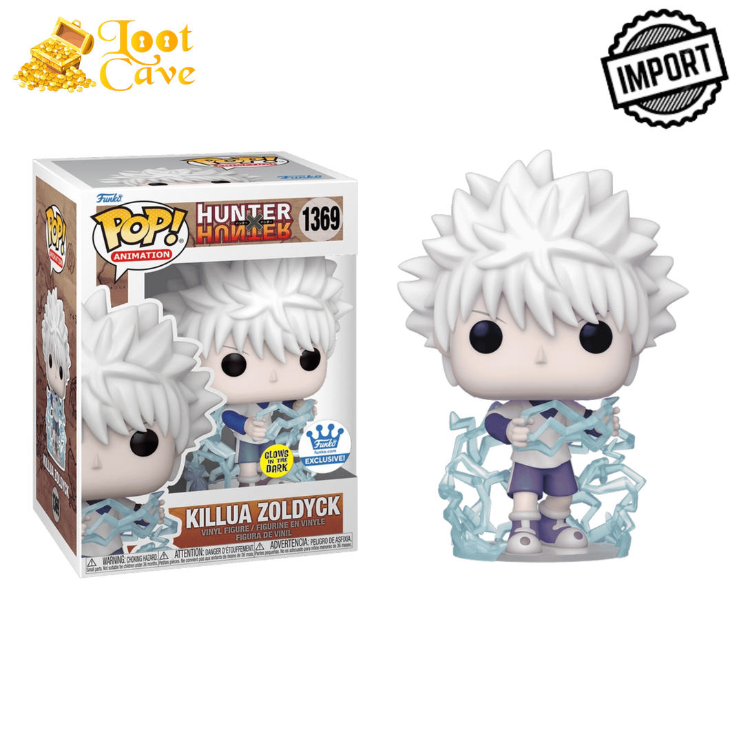 Hunter X Hunter: Killua GITD Pop Vinyl (Funko Shop Sticker) (IMPORT)