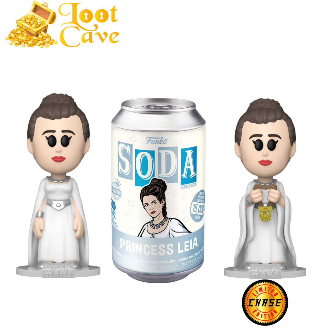 Star Wars - Leia (with chase) Vinyl Soda