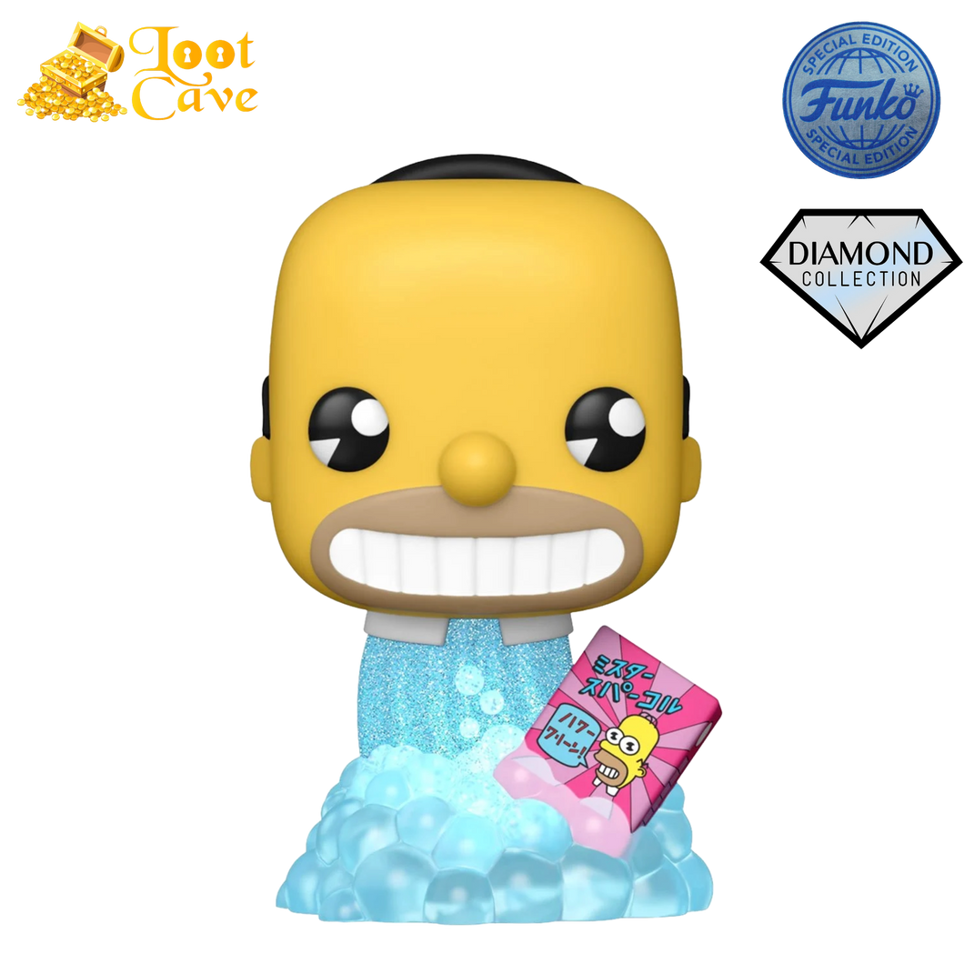 The Simpsons:  Mr Sparkle US Exclusive Diamond Glitter Pop Vinyl