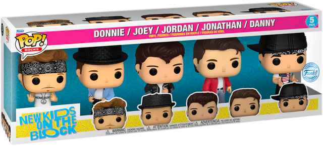 New Kids on the Block - Pop! Vinyl 5-Pack