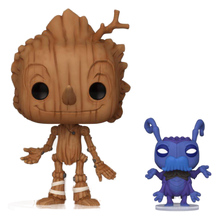 Load image into Gallery viewer, Guillermo del Toro&#39;s Pinocchio (2022) - Pinocchio (and Cricket) Pop! Vinyl
