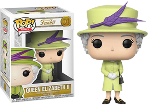 Royal Family - Queen Elizabeth II Green Dress Pop! Vinyl