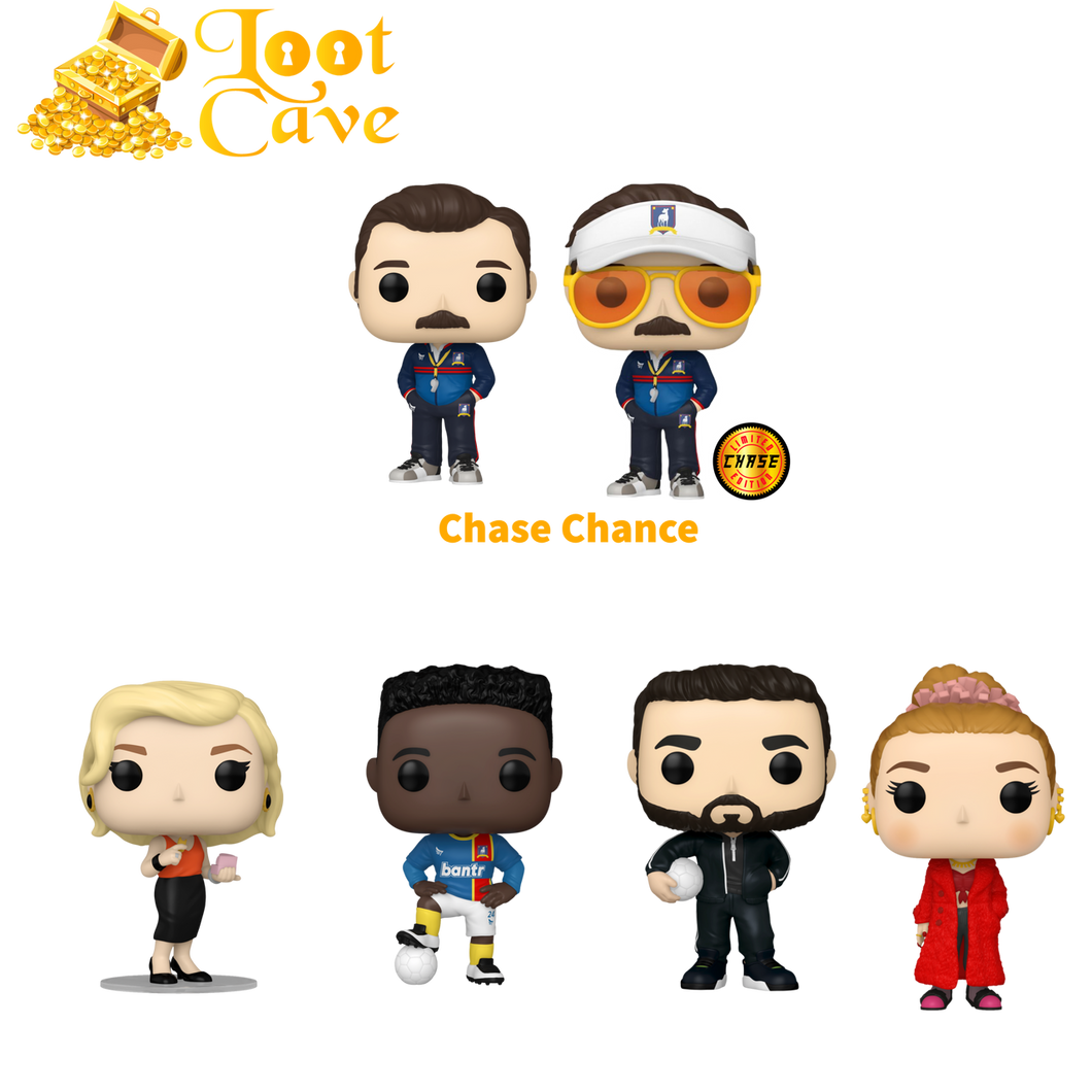 Ted Lasso 5 Pop Bundle Loot Cave