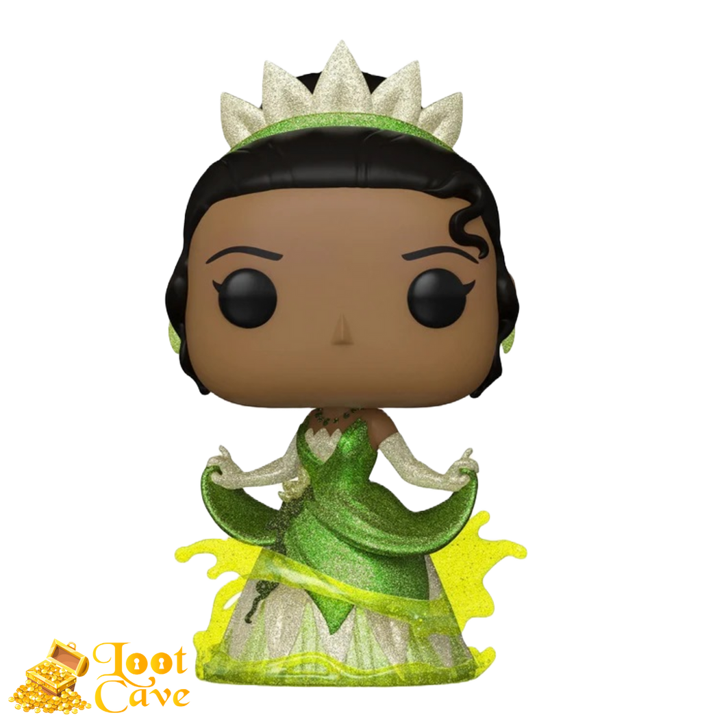 Disney: D100 - The Princess and the Frog (2009) Tiana Diamond Glitter Pop! Vinyl