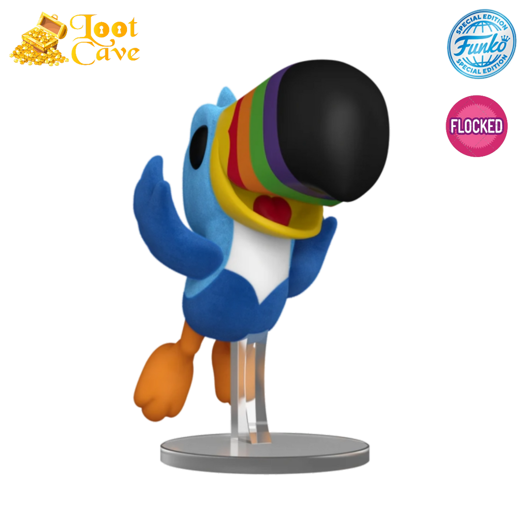 Kellogg s Toucan Sam Flocked Pop Vinyl Loot Cave