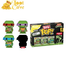 Load image into Gallery viewer, Teenage Mutant Ninja Turtles - 8-Bit Bitty Pop! 4-Pack
