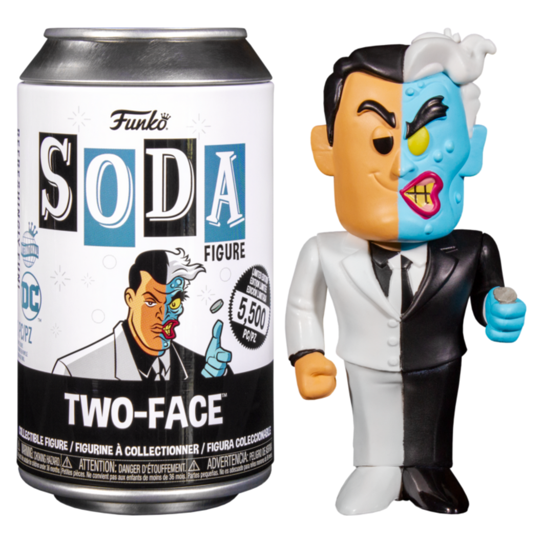 Batman: The Animated Series - Two-Face (with chase) Vinyl Soda
