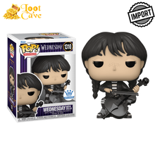 Load image into Gallery viewer, Wednesday(TV): Wednesday with Cello Pop Vinyl (Funko Shop Sticker) (IMPORT)
