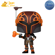 Load image into Gallery viewer, Star Wars: Rebels - Sabine Wren US Exclusive Metallic Pop! Vinyl [RS]
