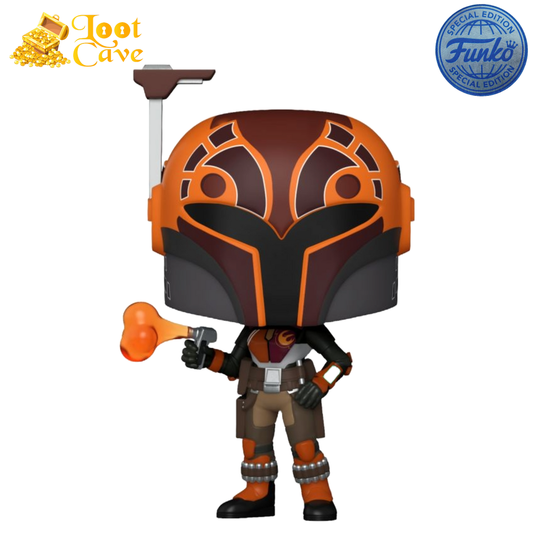 Star Wars: Rebels - Sabine Wren US Exclusive Metallic Pop! Vinyl [RS]
