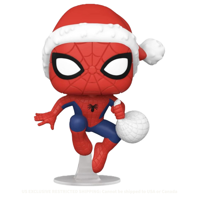 Marvel - Spider-Man (with Santa Hat) Year of the Spider US Exclusive Pop! Vinyl [RS]
